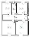 Grundriss Wo 4 - 2.OG rechts